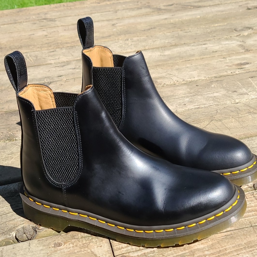 Dr Martens Slip-on boots, Black, Men 8, Women 9